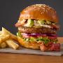 Mugg & Bean Avo, Back Bacon/Macon & Feta Gourmet Burger