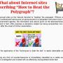 How to beat a polygraph