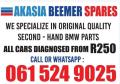 Now Stripping for parts in our Spares. BMW