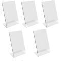 Plastic L-Menu Stand - 5 Pack