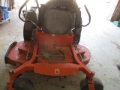 Damaged Industrial Lawnmower