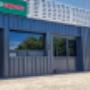 Storefront facelift with steel