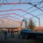 Erection of steel structure