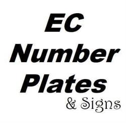 EC Number Plates