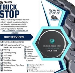 CRADOCK TRUCK STOP & Truck Wash & 24hrs Roadside Mechanical & Tyre Assistance