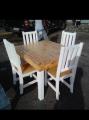 Table and chairs 4 seater