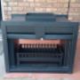 Double sided fireplace