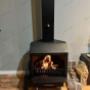 Freestanding fireplace