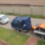 bakkie with trailer