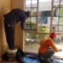 Painting walls and roofs