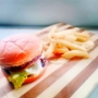 Burger and Chips