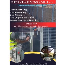 CLEAR VIEW FENCE PRETORIA AND PALISADE FENCING