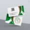 Warten Weg designed a custom business card.