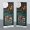Warten Weg designed a customised pull-up banner.