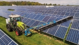 Soalr  Power Plant  Cleaning