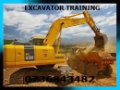 excavator training