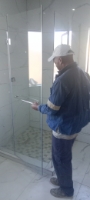 Shower doors installation