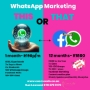 Whatsapp Marketing Monthly or Annual