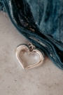 Cut out heart pendant