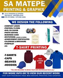 Sa Matepe Printing And Graphix