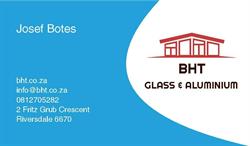BHT glass & aluminium