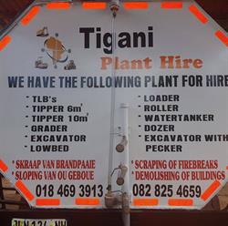 TIGANI PLANT HIRE