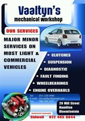Vaaltyn's mechanical workshop