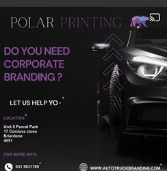 Polar Printing Fleet Truck & Auto Branding
