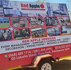 Redapple Functions hire and events management