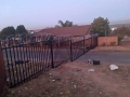 Palisade fence installation by Pretoria Gates