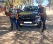 Bodyguards at work