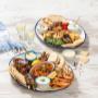 Mythos Veg Meze Platter & Mixed Meze Platter