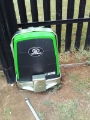 completed gate motor install
