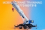Mobile crane operator training center