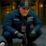 Investigator working