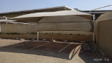 Cantilevered Shadeport with side-net custom