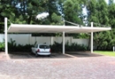 Cantilevered IBR Carport custom