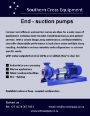 End suction pumpsets