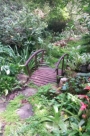 Landscaped Bridge over pond