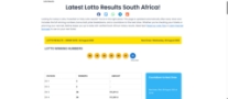 Betline South Africa Lotto Results Page