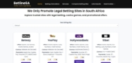 Betline South Africa Homepage