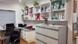RECEPTION STORAGE AND SHELVING