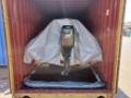 Vehicle transport through sea and land freight.