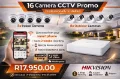 16 Camera Hikvision CCTV Installation