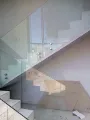 Frameless glass staircase balustrades installed in Pretoria