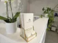 Reception desk decor