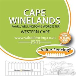 Value Fencing PVC - Boland - Cape Winelands Franchise in Paarl