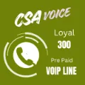 CSA Loyal 300 Prepaid VoIP Line