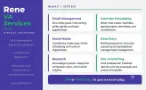 Rene VA Services Pricing Graphic