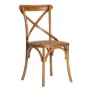 Wooden cross back chairs